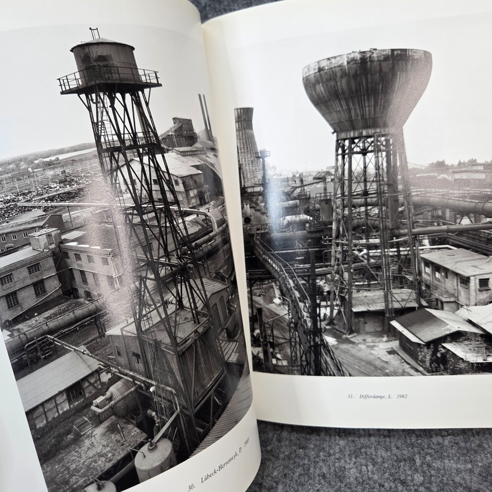 WATER TOWERS by Bernd and Hilla Becher 1989, HARDCOVER 2nd printing No Dust Jack - Picture 13 of 16